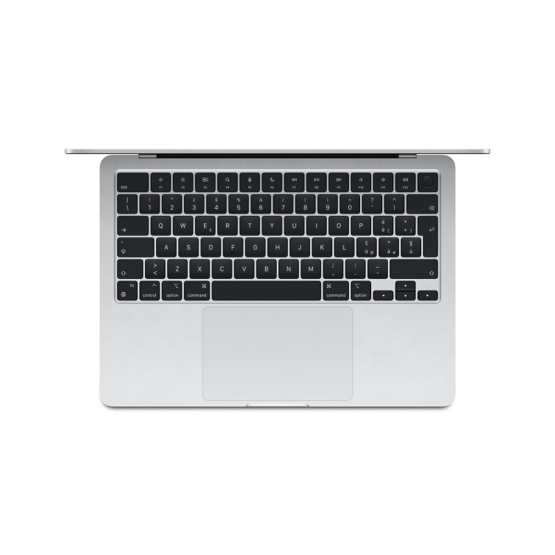 Apple MacBook Air Portátil 34,5 cm (13.6") Apple M M3 8 GB 256 GB SSD Wi-Fi 6E (802.11ax) macOS Sonoma Plata