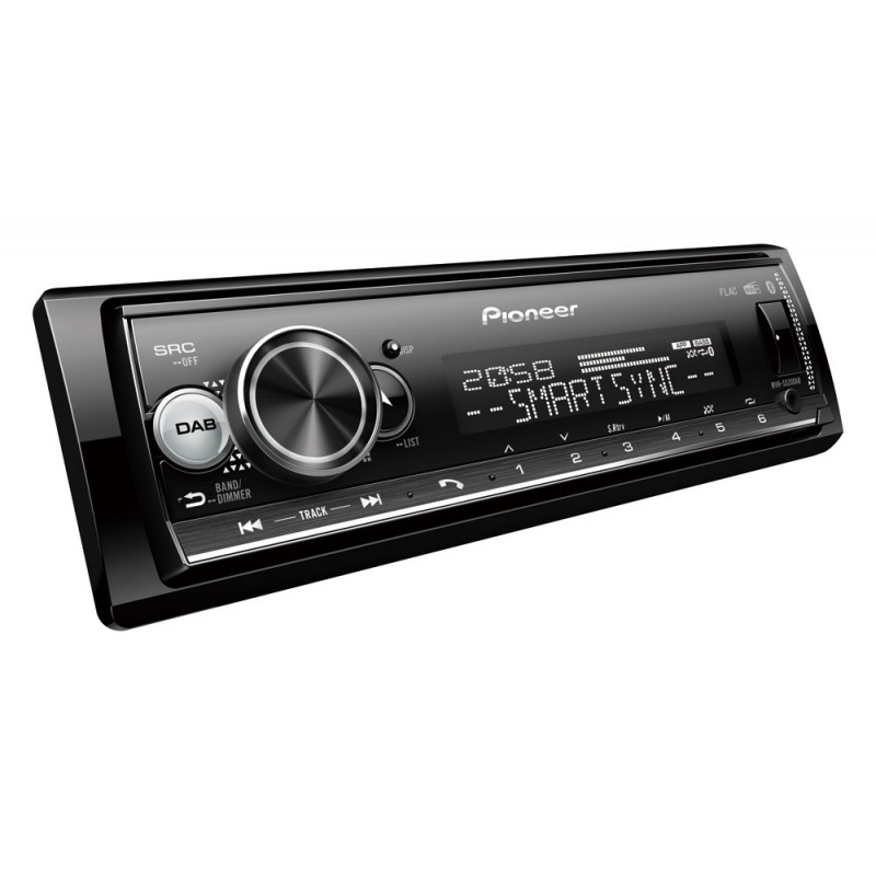 Pioneer MVH-S520DAB car media receiver Black 200 W Bluetooth