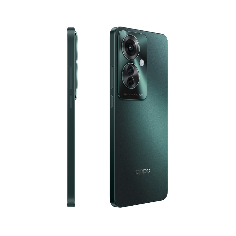 OPPO Reno 11 F 17 cm (6.7") Double SIM Android 14 5G USB Type-C 8 Go 256 Go 5000 mAh Vert