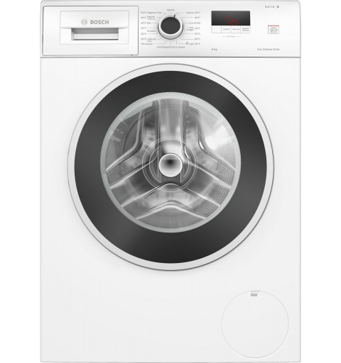 Bosch Serie 2 WGE03200IT machine à laver Charge avant 8 kg 1400 tr min Blanc