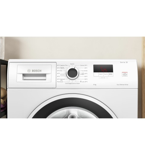 Bosch Serie 2 WGE03200IT lavadora Carga frontal 8 kg 1400 RPM Blanco