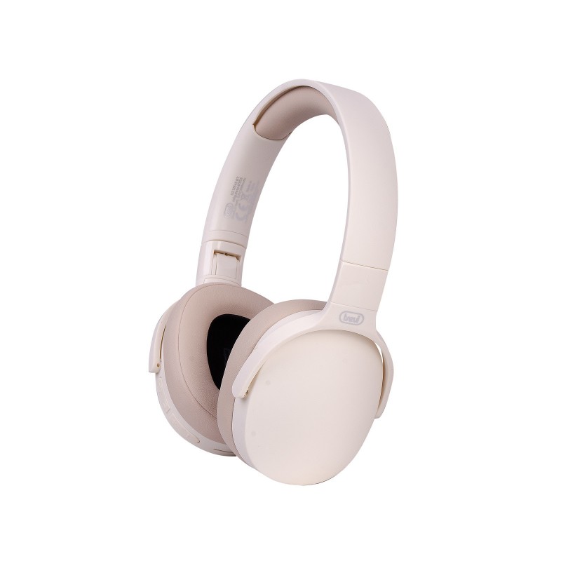 Trevi DJ DIGITAL STEREO WIRELESS HEADPHONES DJ 12E45 BT CREAM