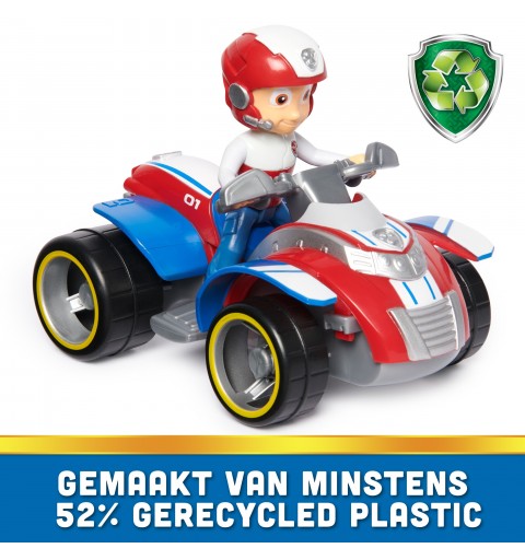 PAW Patrol , Quad di Salvataggio di Ryder, Veicolo e Personaggio Ryder, Giochi Bambini, 3+ anni