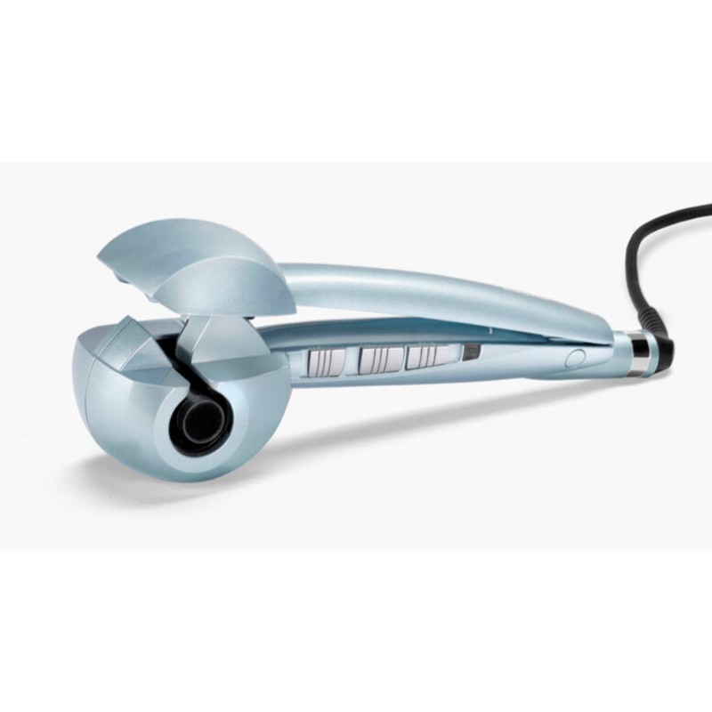 BaByliss Hydro-Fusion C1700E Utensilio de peinado Cepillo de aire caliente Caliente Azul 2,8 m