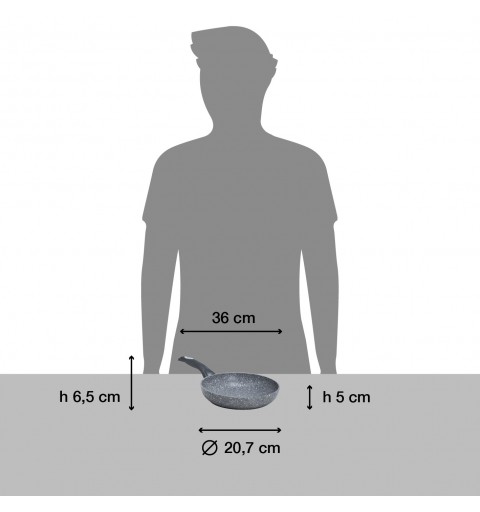 Aeternum AP000145 poêle Poêle polyvalente Rond