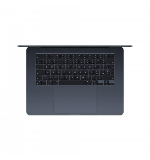 Apple MacBook Air Apple M M3 Ordinateur portable 38,9 cm (15.3") 8 Go 256 Go SSD Wi-Fi 6E (802.11ax) macOS Sonoma Marine