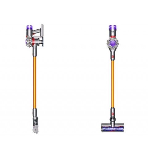 Dyson V8 Absolute aspiradora de mano Plata, Amarillo Sin bolsa