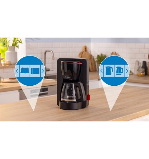 Bosch TKA3M133 cafetera eléctrica Cafetera de filtro 1,25 L