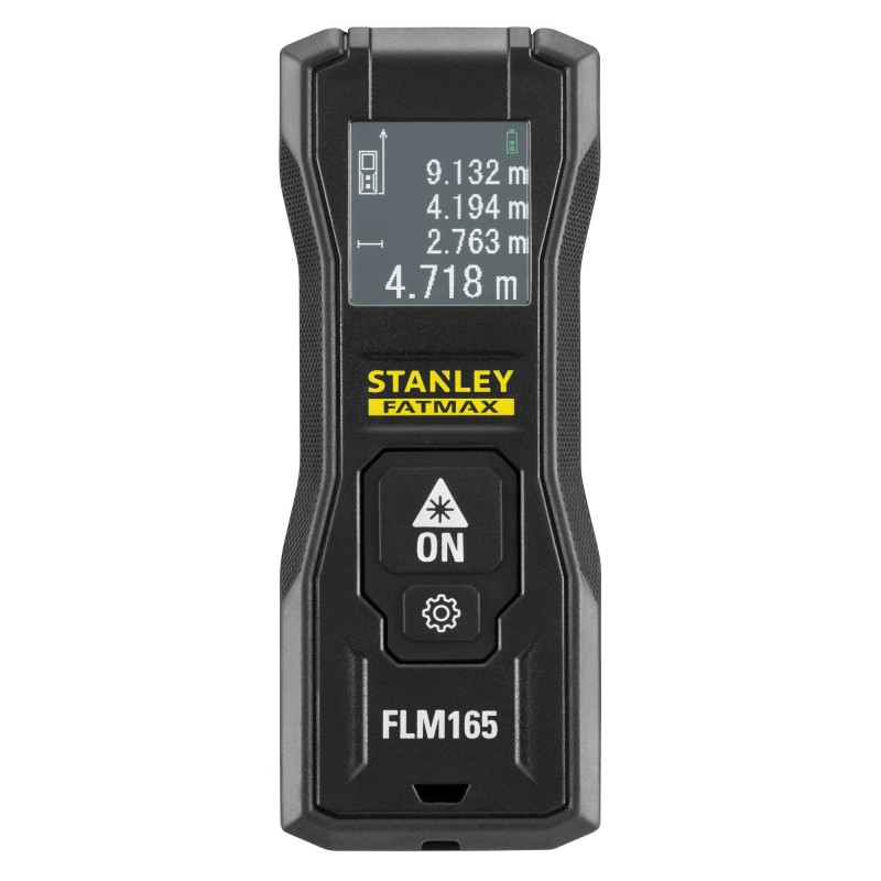 Stanley FATMAX FMHT77165-0 telémetro Medidor láser de distancias Negro 50 m