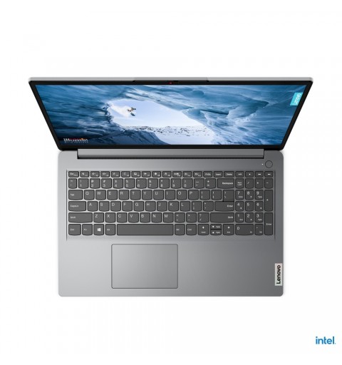 Lenovo IdeaPad 1 Intel® Celeron® N N4120 Laptop 39,6 cm (15.6") Full HD 8 GB DDR4-SDRAM 256 GB SSD Wi-Fi 5 (802.11ac) Grau