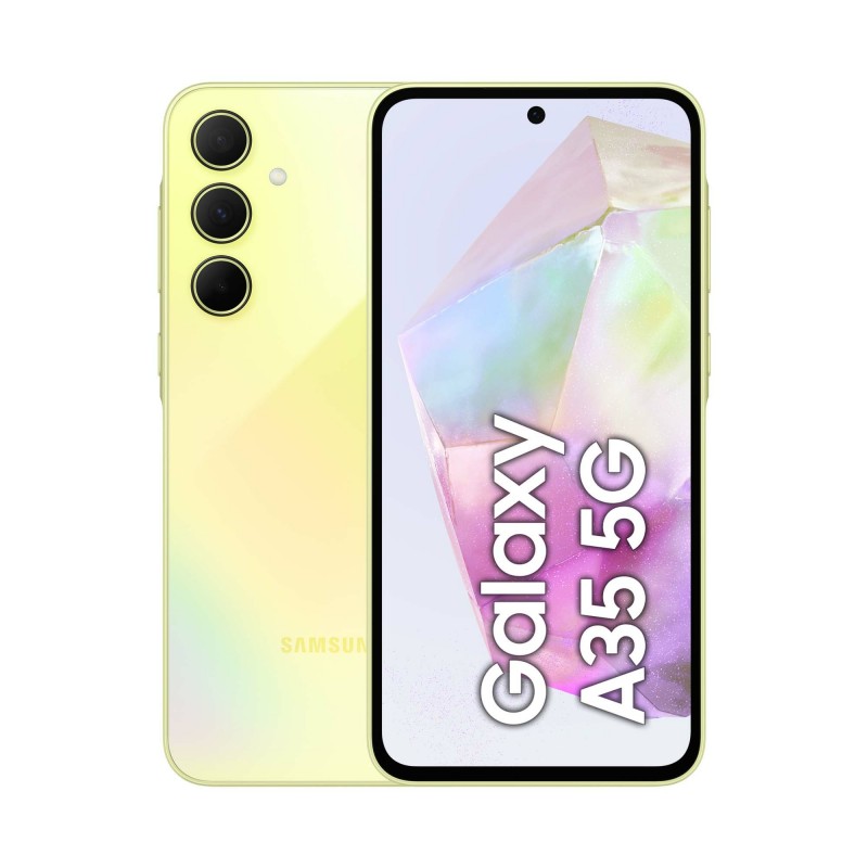 Samsung Galaxy A35 5G 16,8 cm (6.6") Double SIM hybride Android 14 USB Type-C 6 Go 128 Go 5000 mAh Jaune