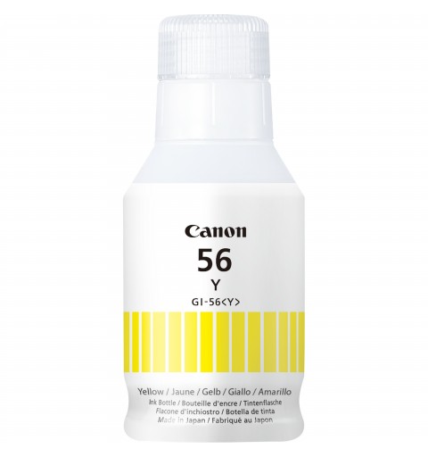 Canon Bouteille d'encre jaune GI-56Y