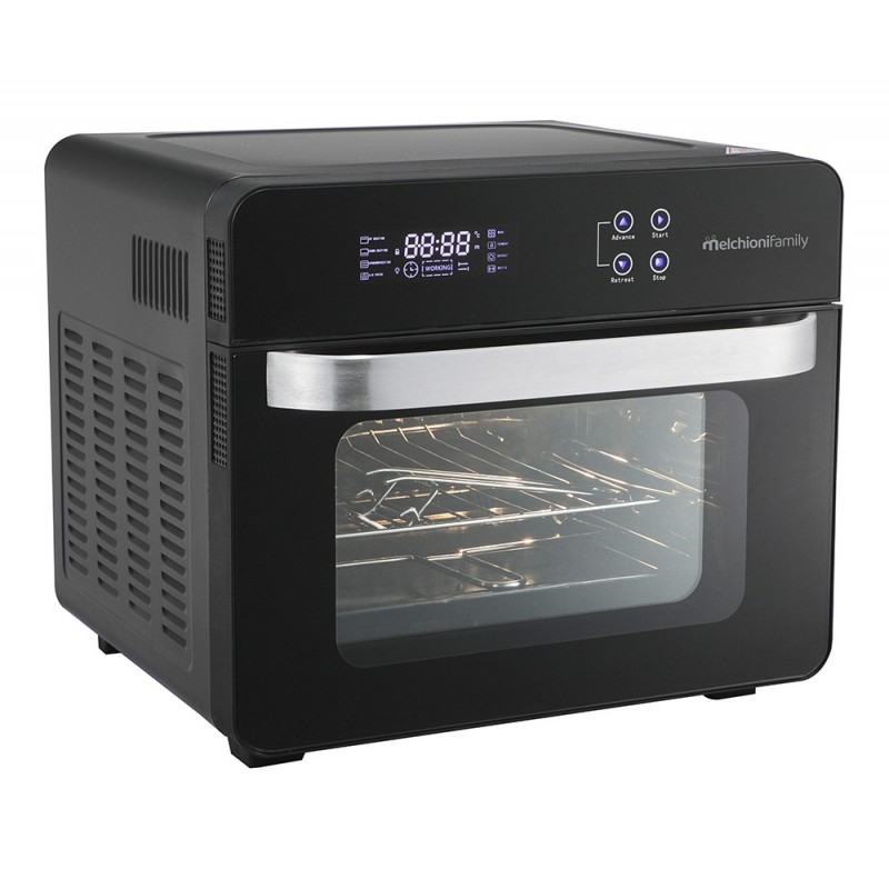 Melchioni 118340025 Backofen 24 l 1700 W Schwarz