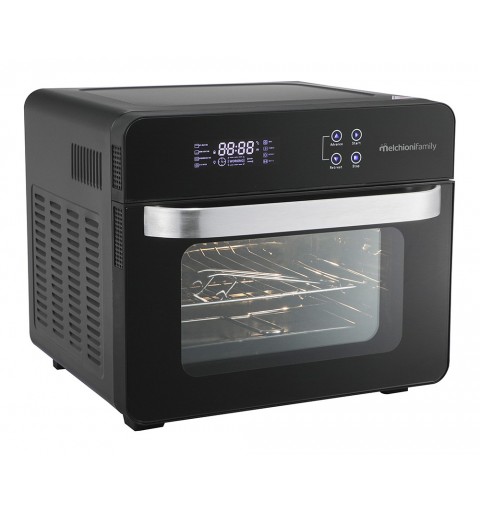 Melchioni 118340025 Backofen 24 l 1700 W Schwarz