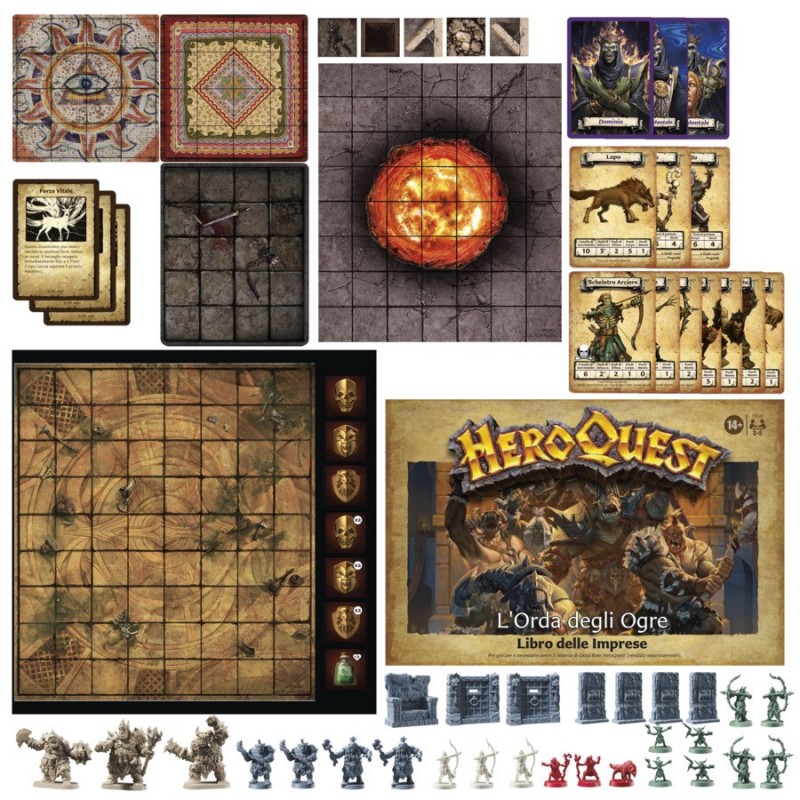 Hasbro Gaming Avalon Hill HeroQuest Jeu de société Jeu de rôles