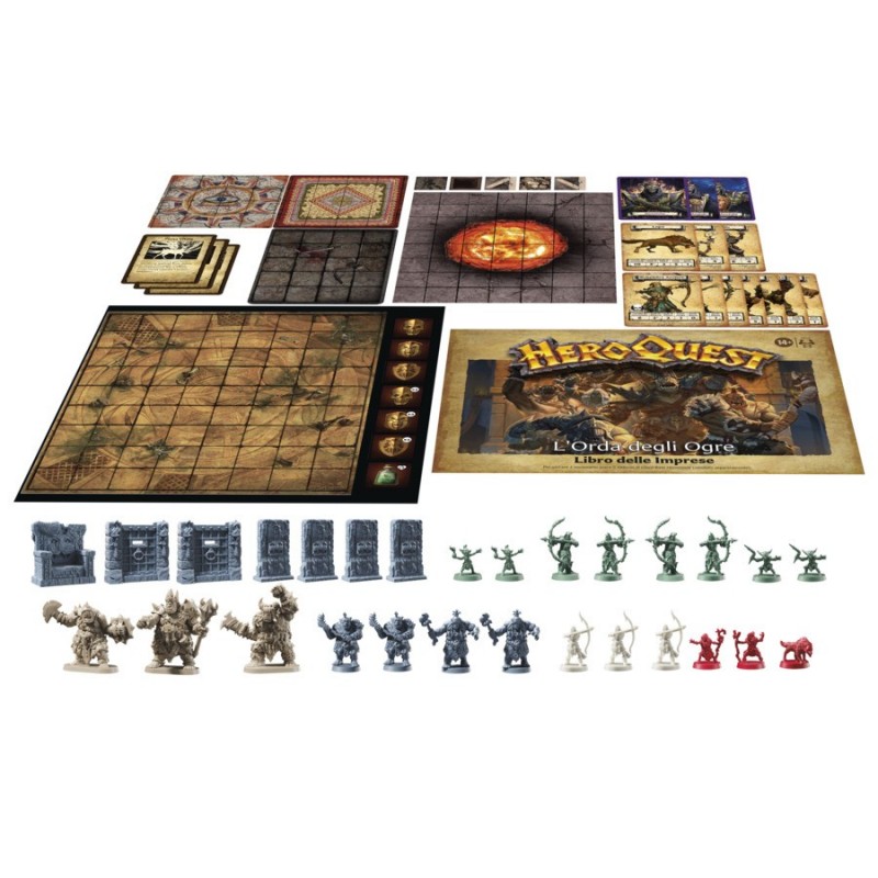 Hasbro Gaming Avalon Hill HeroQuest Juego de mesa Interpretación de roles