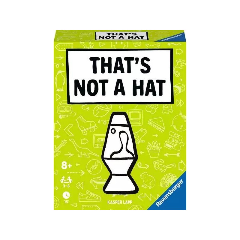 Ravensburger 22589 Brettspiel That's not a hat 10 min Kartenspiel Lernen