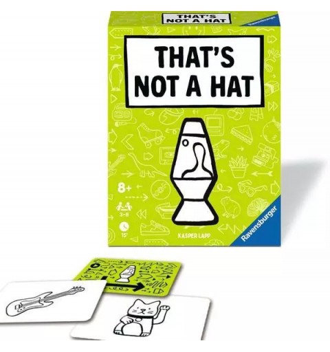 Ravensburger 22589 Brettspiel That's not a hat 10 min Kartenspiel Lernen