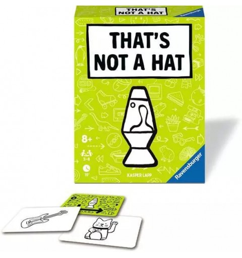 Ravensburger 22589 Brettspiel That's not a hat 10 min Kartenspiel Lernen