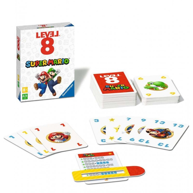 Ravensburger Super Mario Level 8 Juego De Cartas