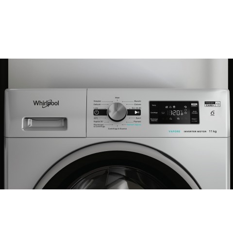 Whirlpool FFB 116 SILVER IT machine à laver Charge avant 11 kg 1400 tr min Argent