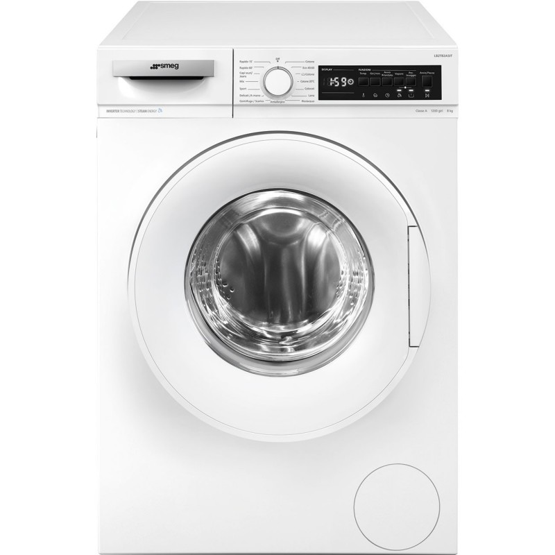 Smeg LB2T82ASIT lavadora Carga frontal 8 kg 1200 RPM Blanco