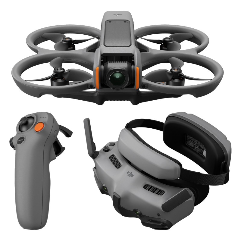 DJI Avata 2 Fly More Combo (1 Battery) 4 rotors Quadcoptère 12 MP 3840 x 2880 pixels 2150 mAh Noir