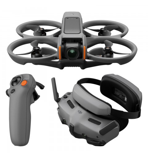 DJI Avata 2 Fly More Combo (1 Battery) 4 rotors Quadcoptère 12 MP 3840 x 2880 pixels 2150 mAh Noir