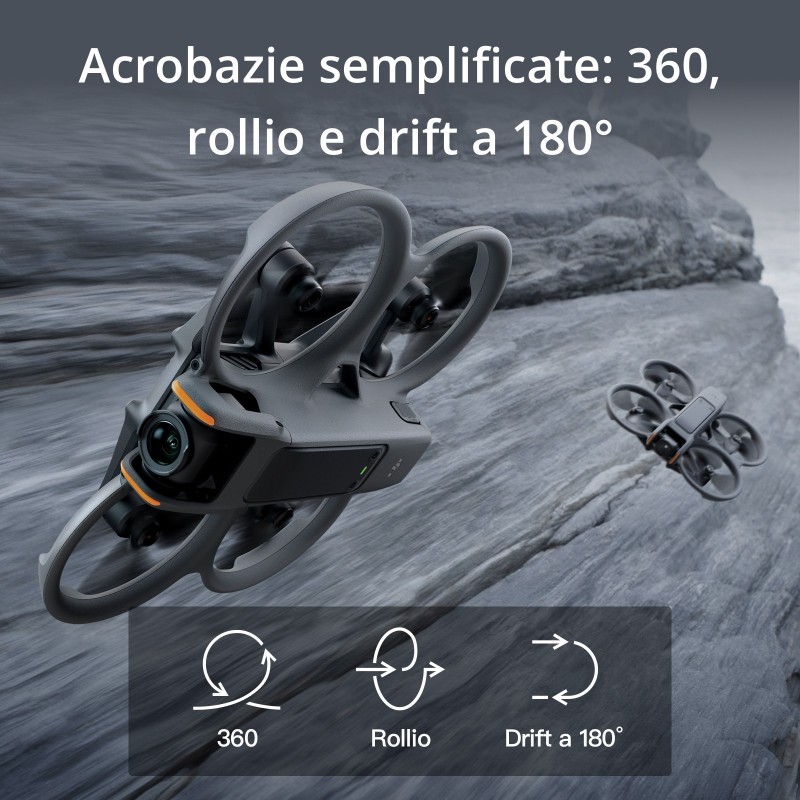 DJI Avata 2 Fly More Combo (1 Battery) 4 rotors Quadcopter 12 MP 3840 x 2880 pixels 2150 mAh Black