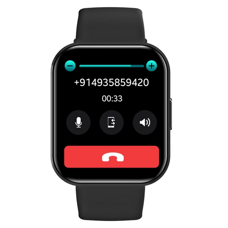 Celly TRAINERWATCH2BK smartwatche et montre de sport 4,6 cm (1.81") Numérique 320 x 320 pixels Écran tactile Noir GPS
