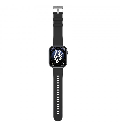 Celly TRAINERMATEBK Smartwatch Sportuhr 4,6 cm (1.81") Digital 240 x 240 Pixel Touchscreen Schwarz