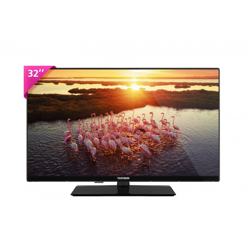 Telefunken TE32750B45V2D Fernseher 81,3 cm (32") HD Smart-TV WLAN Schwarz 250 cd m²