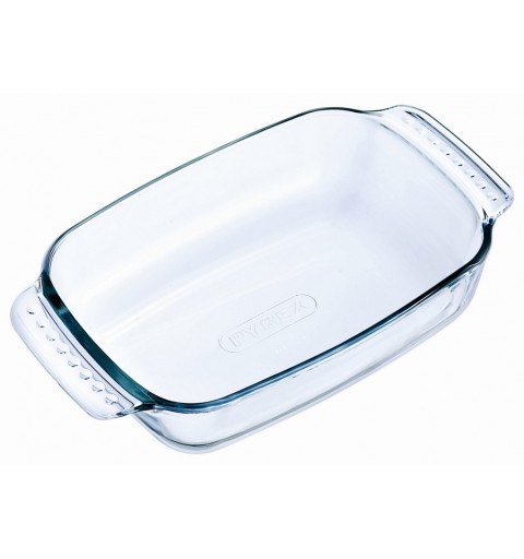 Pyrex 3426470010641 Teller Rechteckig Gehärtetes Glas Transparent 1 Stück(e)