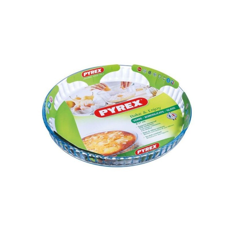 Pyrex 813B000 6146 plat de cuisson Rond Verre Ramequin de cuisson