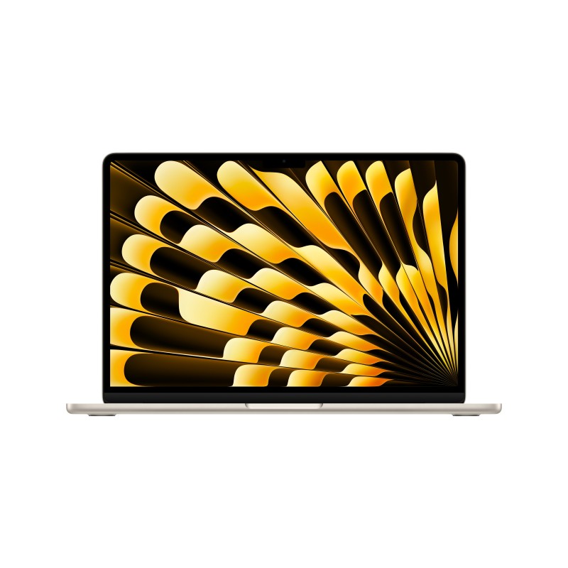 Apple MacBook Air Apple M M3 Laptop 34,5 cm (13.6") 16 GB 512 GB SSD Wi-Fi 6E (802.11ax) macOS Sonoma Weiß