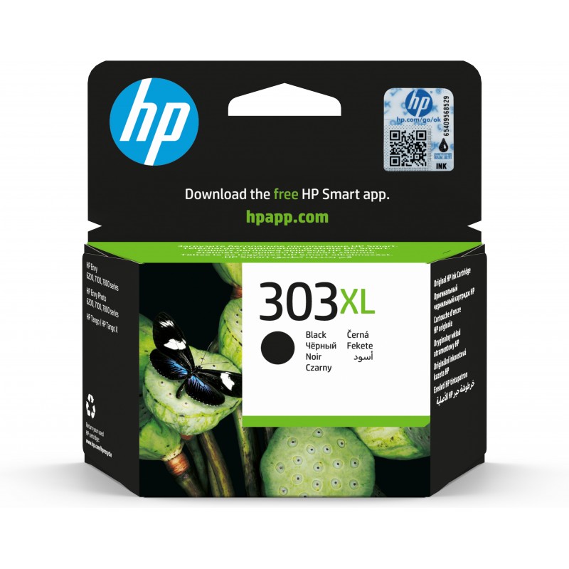 HP Cartucho de tinta Original 303XL negro de alta capacidad