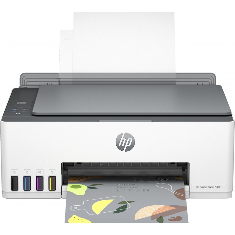 HP Smart Tank 5105 All-in-One Printer, Color, Printer for Home and home office, Print, copy, scan, Wireless High-volume printer