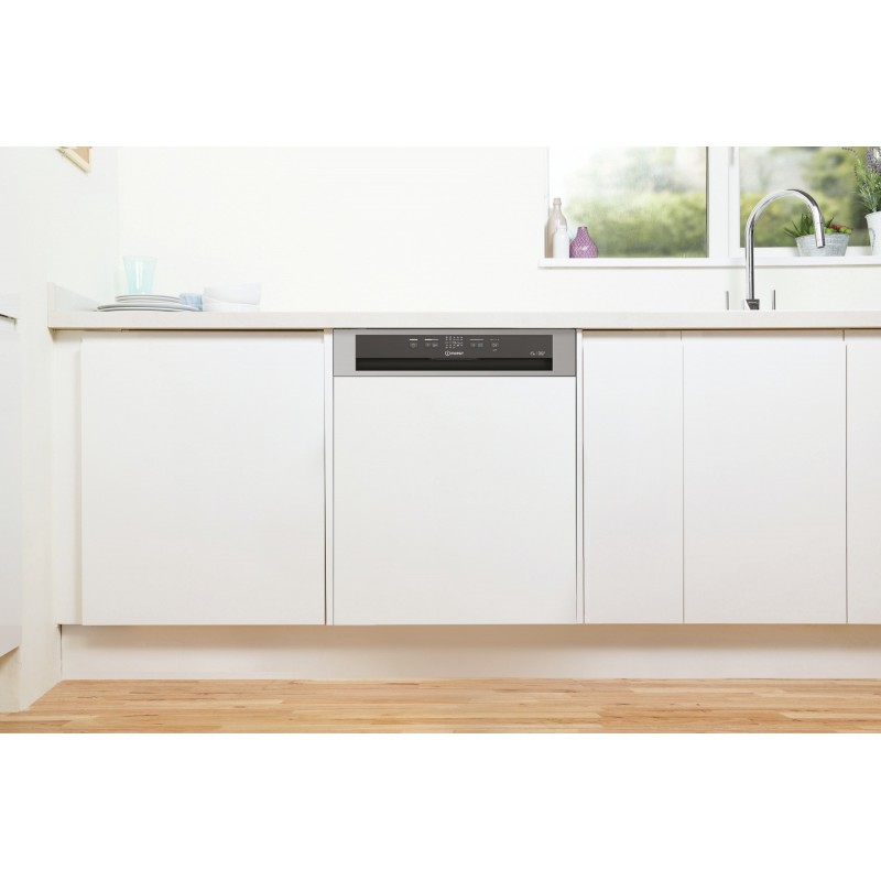 Indesit I3B L634 X Halb integriert 14 Maßgedecke D