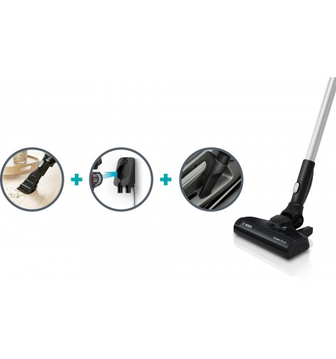 Bosch Serie 6 BCS611P4A stick vacuum electric broom Battery Dry Hygiene Filter Bagless 0.3 L Black 2.5 Ah