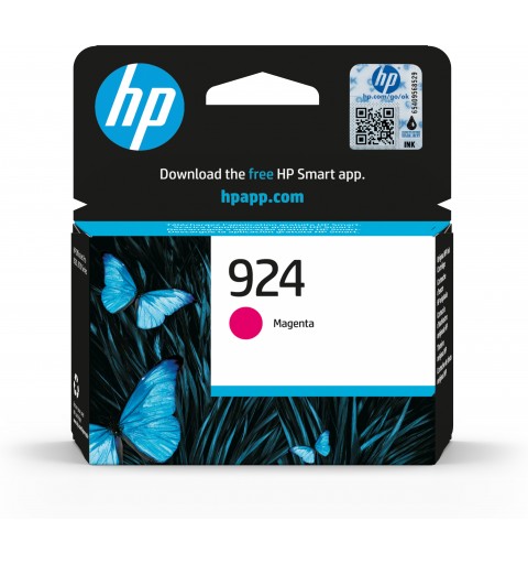 HP 924 Cartouche Encre Authentique Magenta