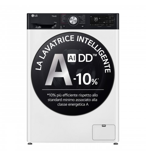 LG F4R7511TSWB Waschmaschine Frontlader 11 kg 1400 RPM Weiß