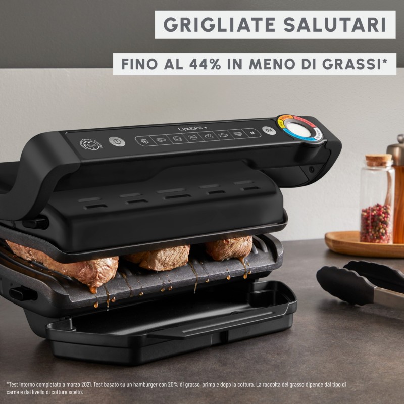 Moulinex GI7178 Griglia elettrica intelligente Optigrill+