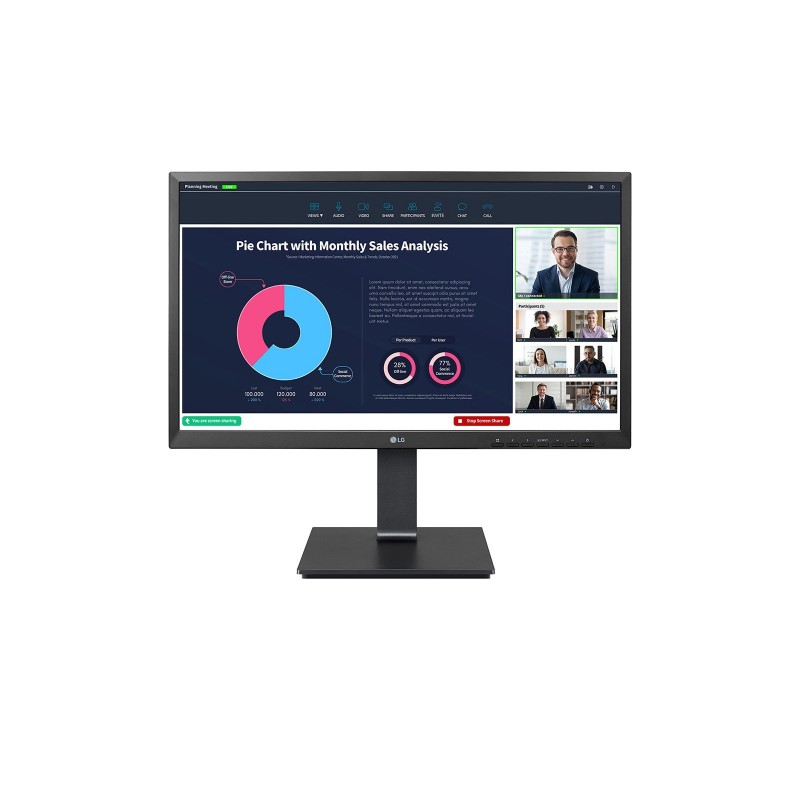 LG 24BP75CP-B Computerbildschirm 60,5 cm (23.8") 1920 x 1080 Pixel Full HD LED Schwarz