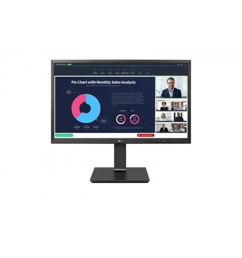 LG 24BP75CP-B Computerbildschirm 60,5 cm (23.8") 1920 x 1080 Pixel Full HD LED Schwarz