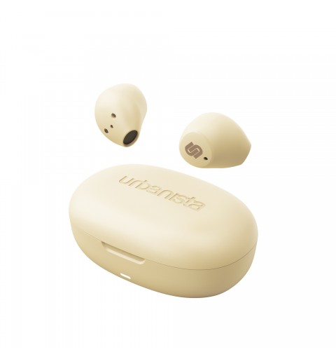 Urbanista Lisbon Casque True Wireless Stereo (TWS) Ecouteurs Appels Musique Bluetooth Couleur vanillée