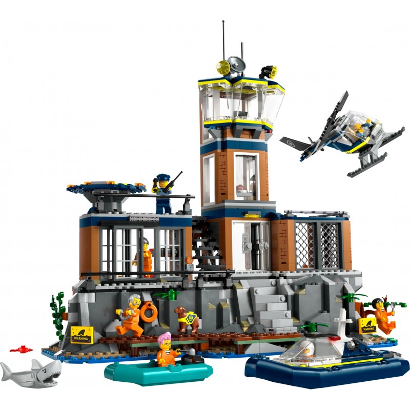 LEGO La prison de la police en haute mer