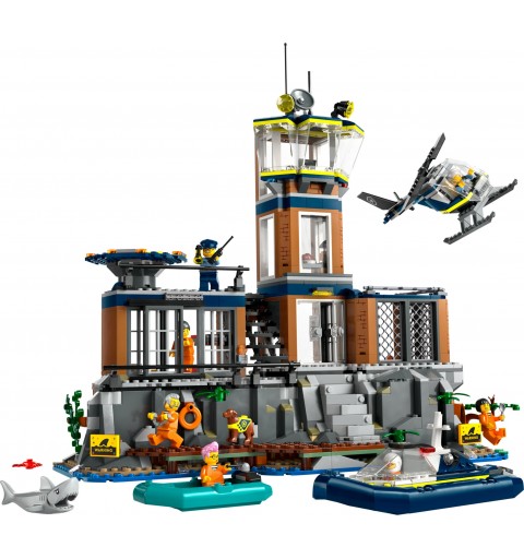 LEGO La prison de la police en haute mer