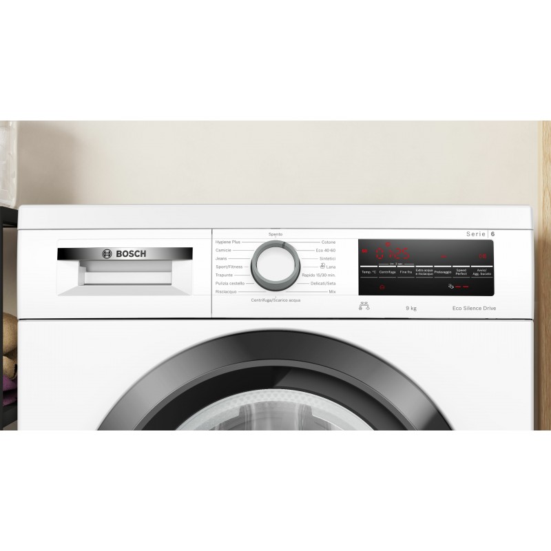 Bosch Serie 6 WUU28T29II lavadora Carga frontal 9 kg 1400 RPM Blanco