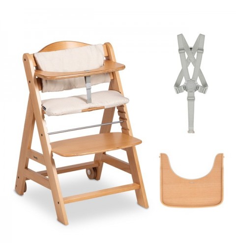 Hauck Beta+ Traditional high chair Padded seat Wood