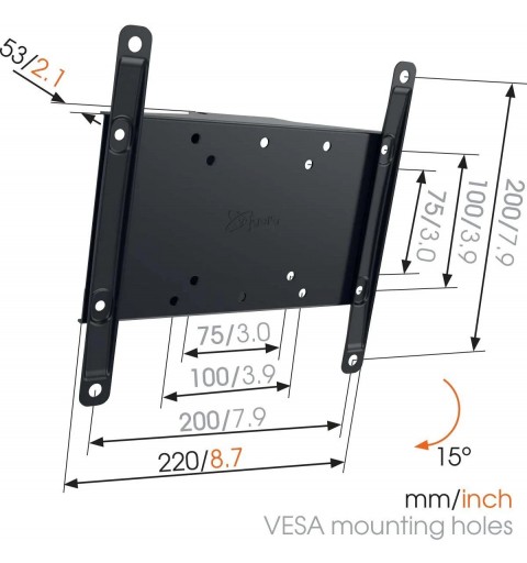 Vogel's MA2010-A1 101,6 cm (40") Noir